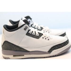 Jordan 3 Retro Cement Grey (GS) Sz 7 Youth